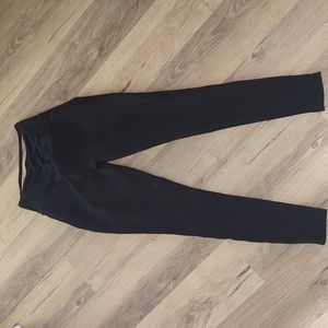 Bombshell back lace wrap leggings